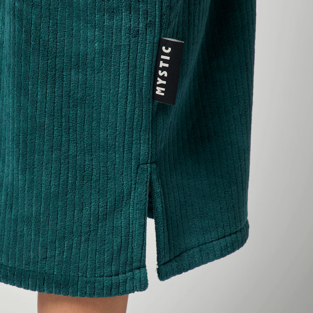 MYSTIC CORDUROY PONCHO - TEAL
