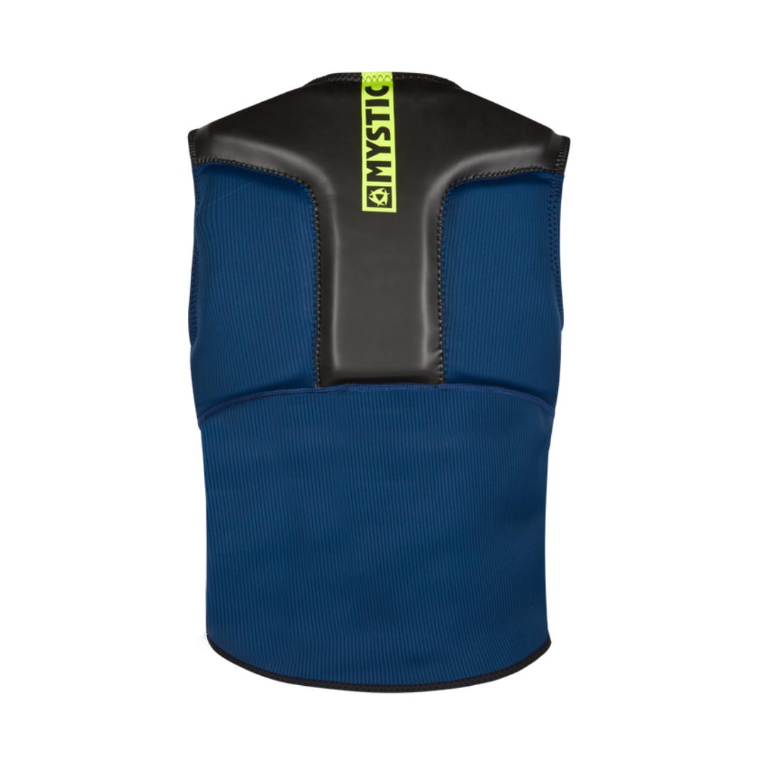 MYSTIC BLOCK IMPACT VEST FZIP KITE BLACK 2024