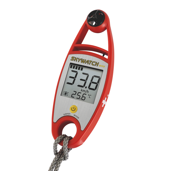 SKYWATCH WIND AND TEMPERATURE METER