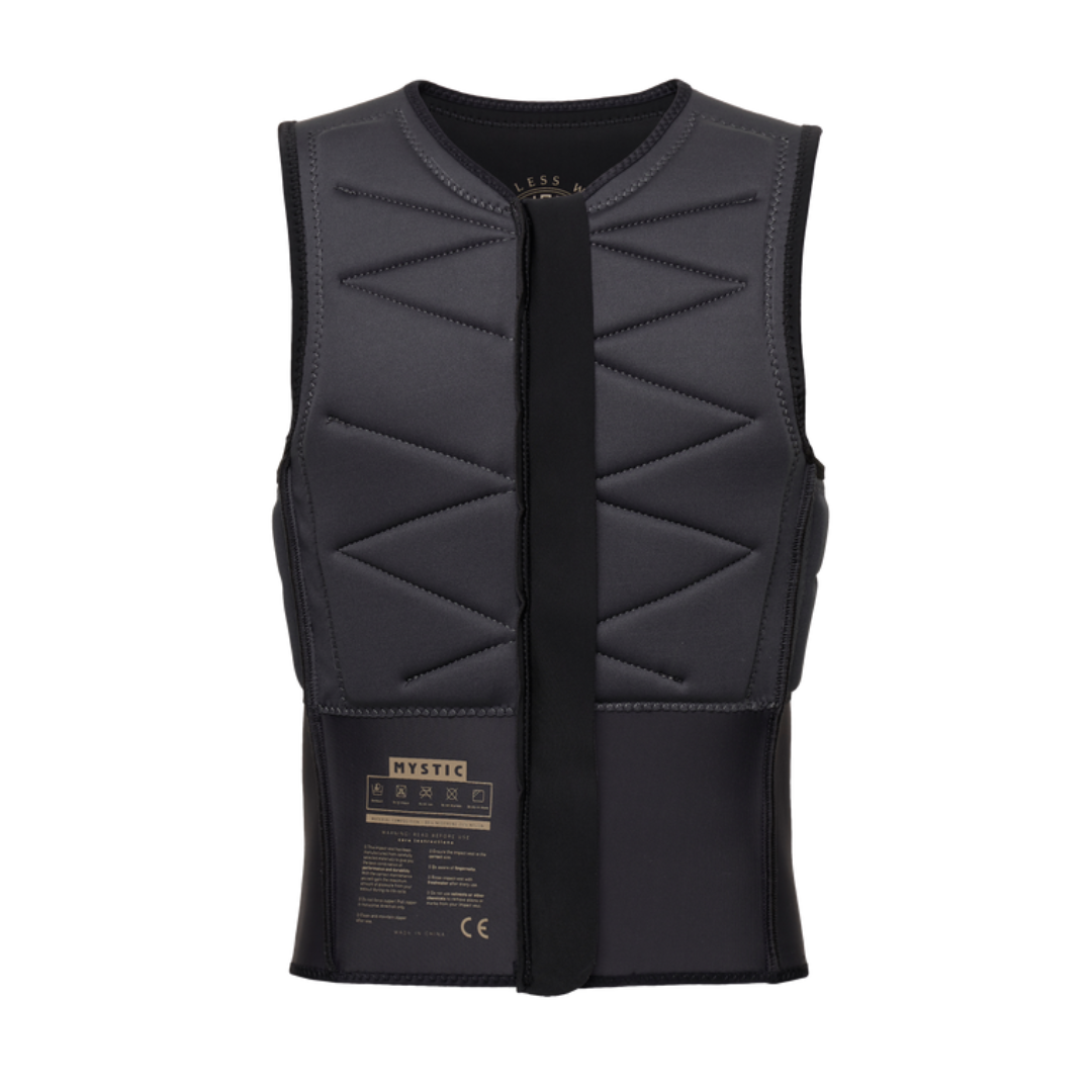MYSTIC OUTLAW IMPACT VEST KITE BLACK 2023