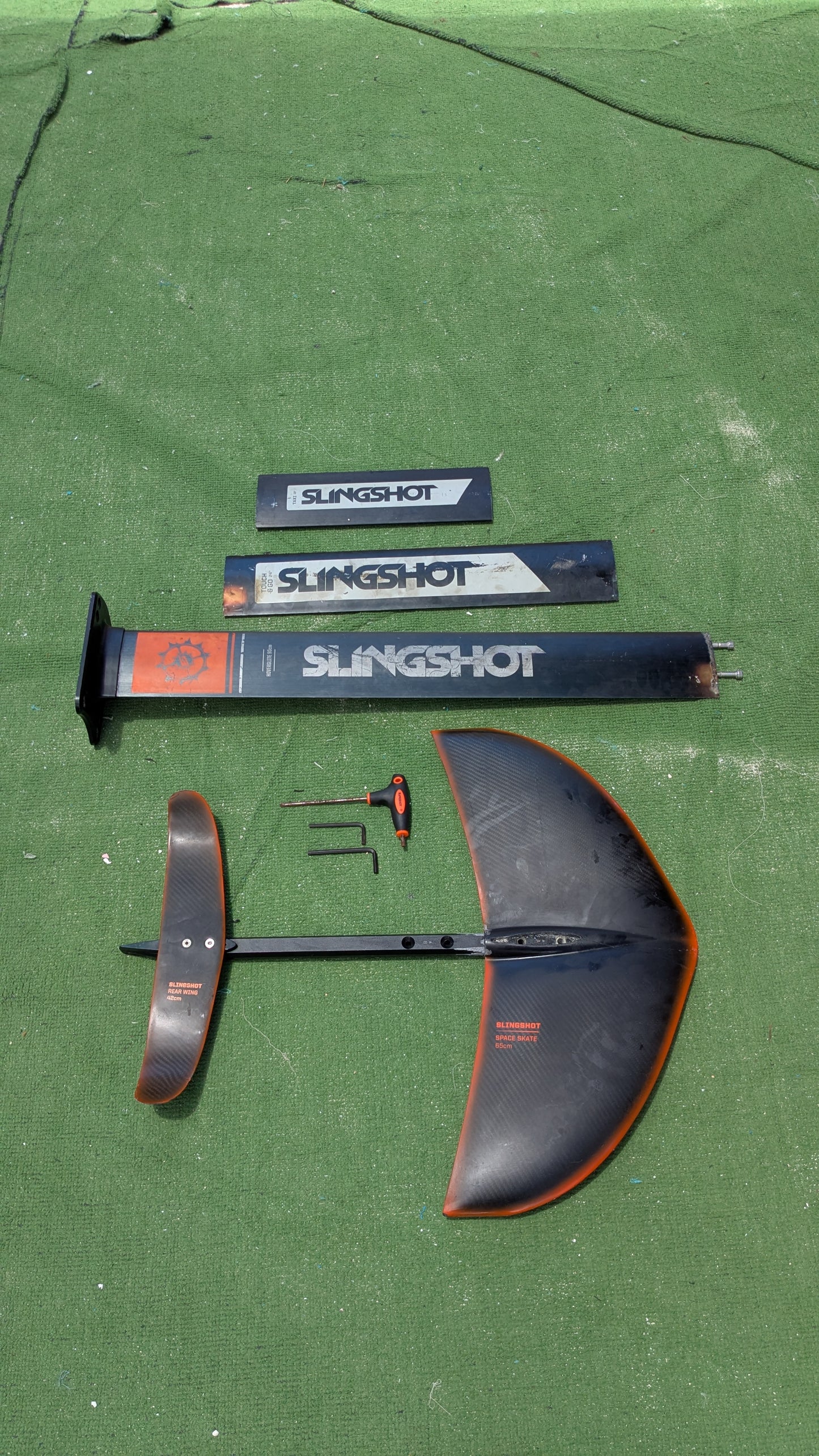 SLINGSHOT HYPERMILER 140CM + HOVER GLIDE FKITE PACKAGE 2020 - USADO