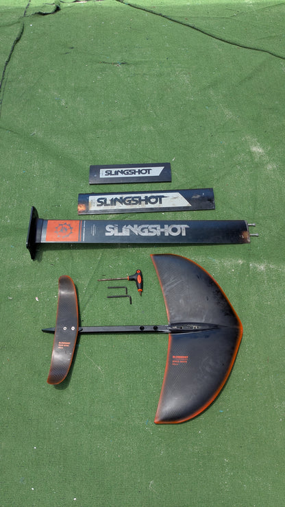 SLINGSHOT HYPERMILER 140CM + HOVER GLIDE FKITE PACKAGE 2020 - USADO